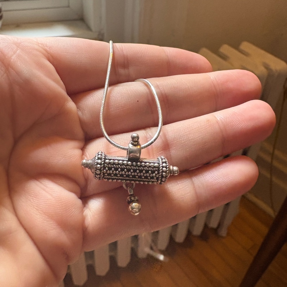 Noir Kala Sterling Silver Pendant Necklace